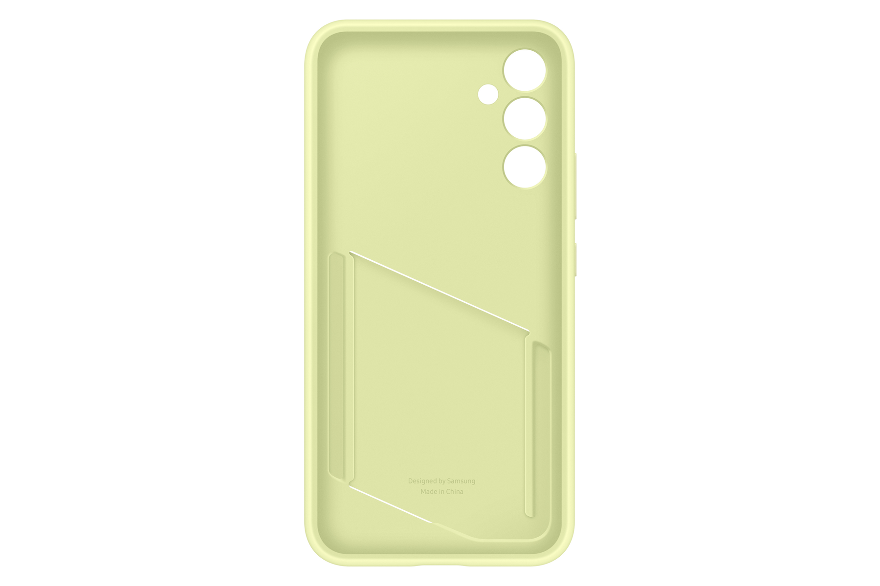 SAMSUNG Galaxy A34 Fall - Kalk, Backcover, Samsung, A34, Grün Card Slot Fall - Galaxy