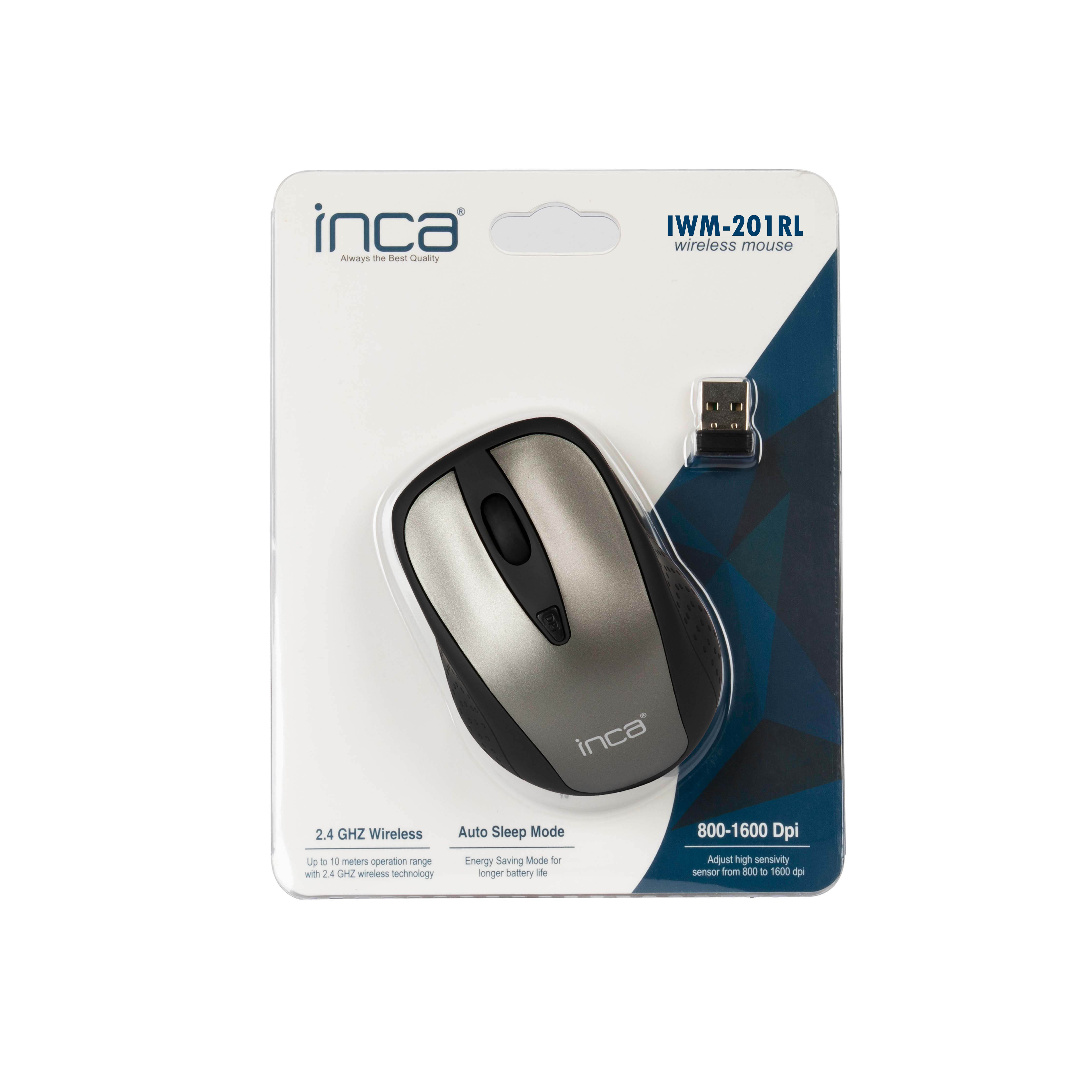 INCA IWM-201RG Maus, Schwarz