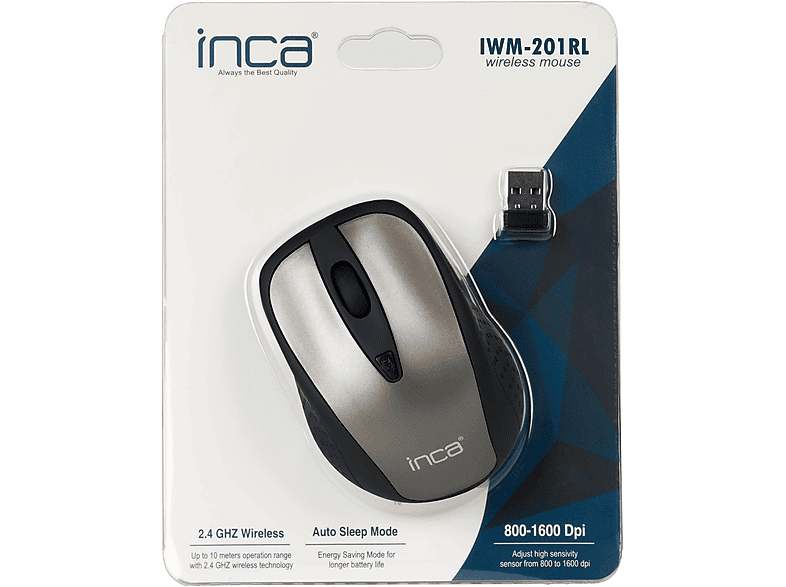 IWM-201RG Maus, Schwarz INCA