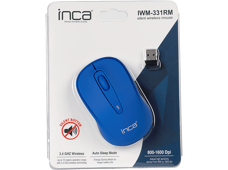 Maus, IWM-331RM Blau INCA