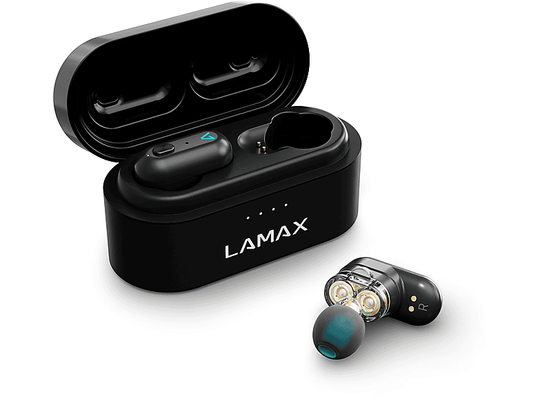 Kopfhörer In-ear Duals1, LAMAX Schwarz In-Ear