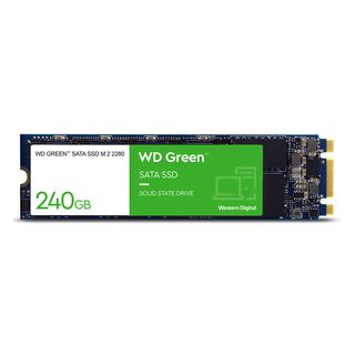 Disco duro interno SSD 240 GB - WESTERN DIGITAL Western Digital Green WDS240G3G0B unidad de estado sólido 2.5" 240 GB Serial ATA III, Interno, Negro