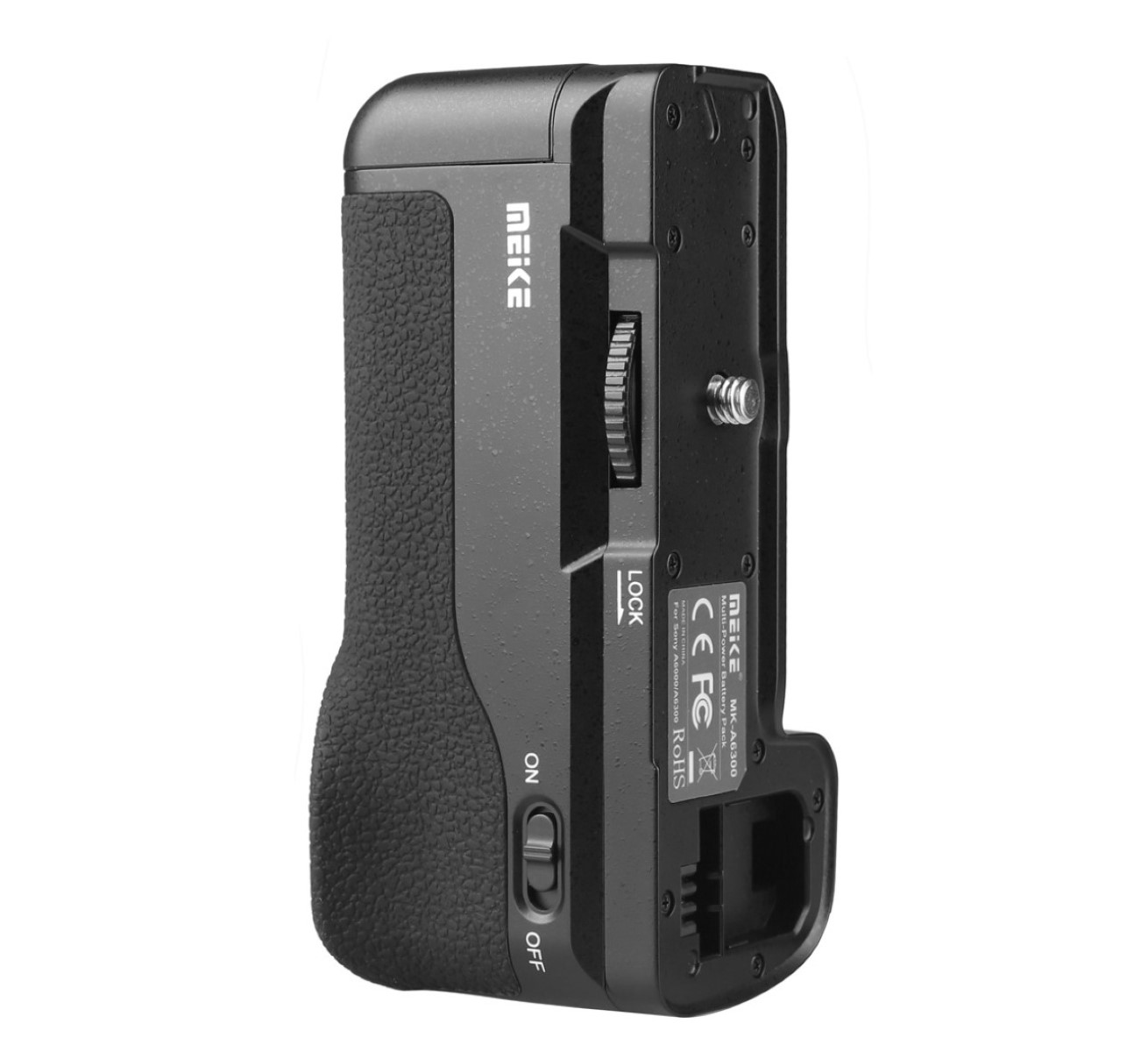 Batteriegriff Batteriegriff, und Black Hochformat-Fotografie, Sony A6000 A6300 für MEIKE Alpha optimal
