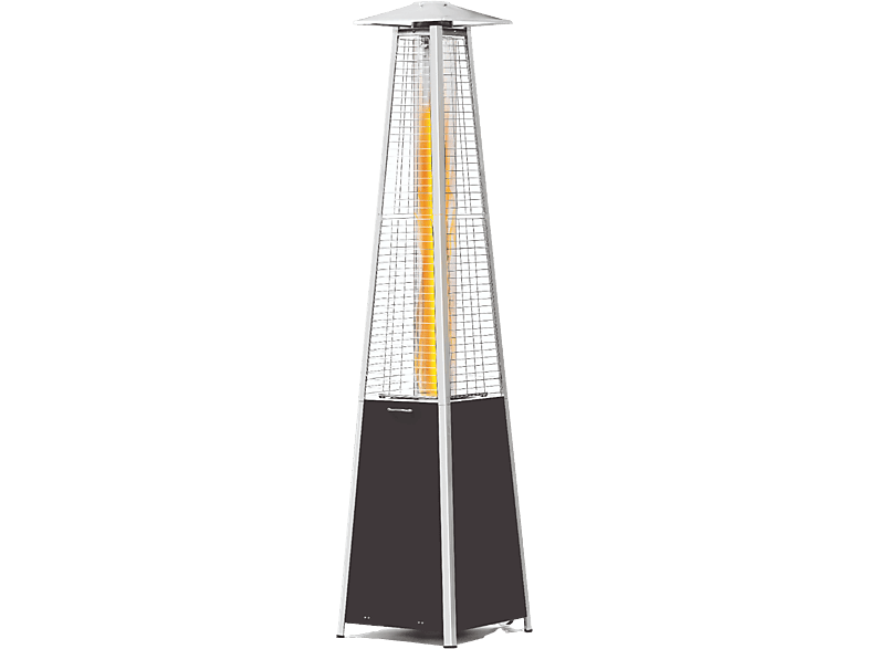 Terrassenheizer HENDI 500x500x(H)2220mm 11,2kW, (0 Pyramide Watt) Terrassenheizer