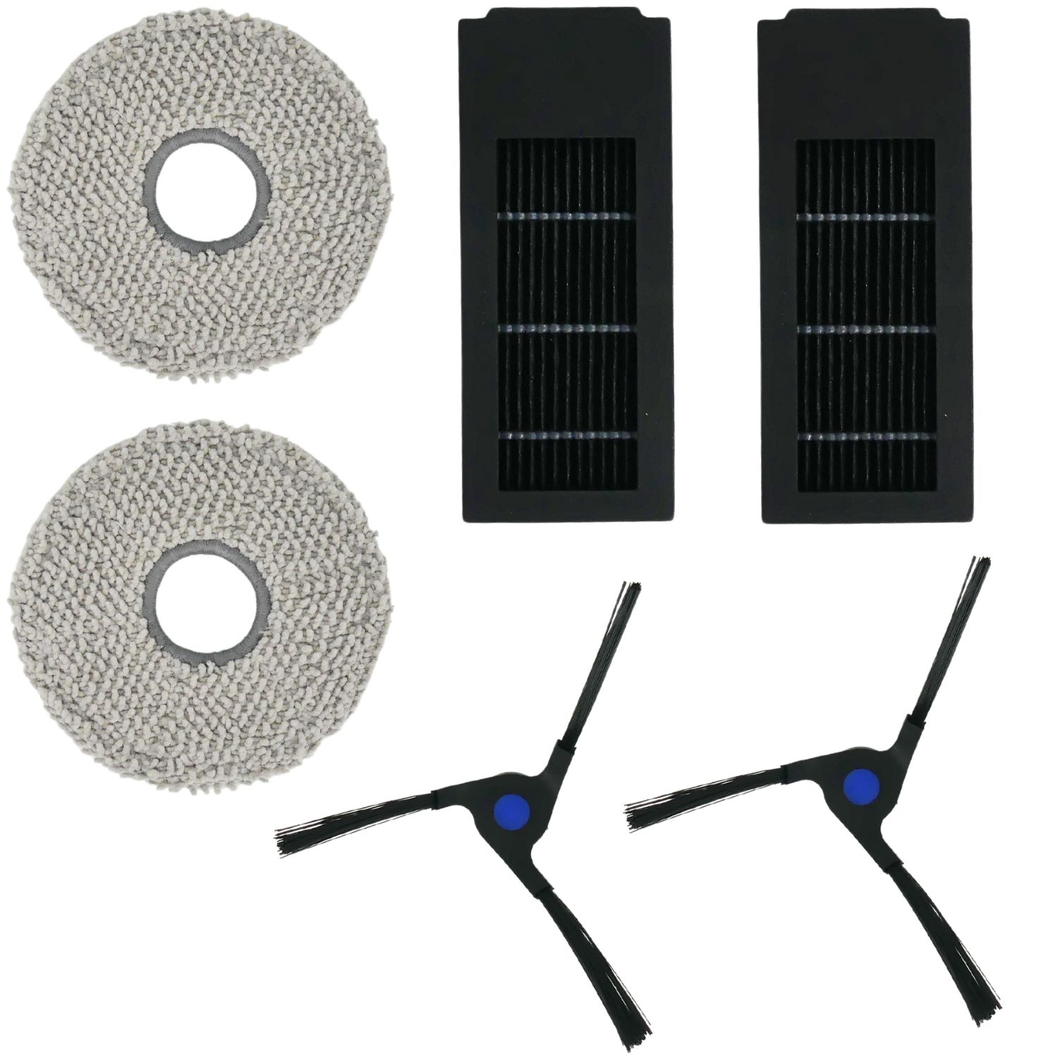 Set Ersatzteile Zubehör OMNI, Set für Ecovacs Deebot ROBOTER-DEALS Zubehör Kit, X2