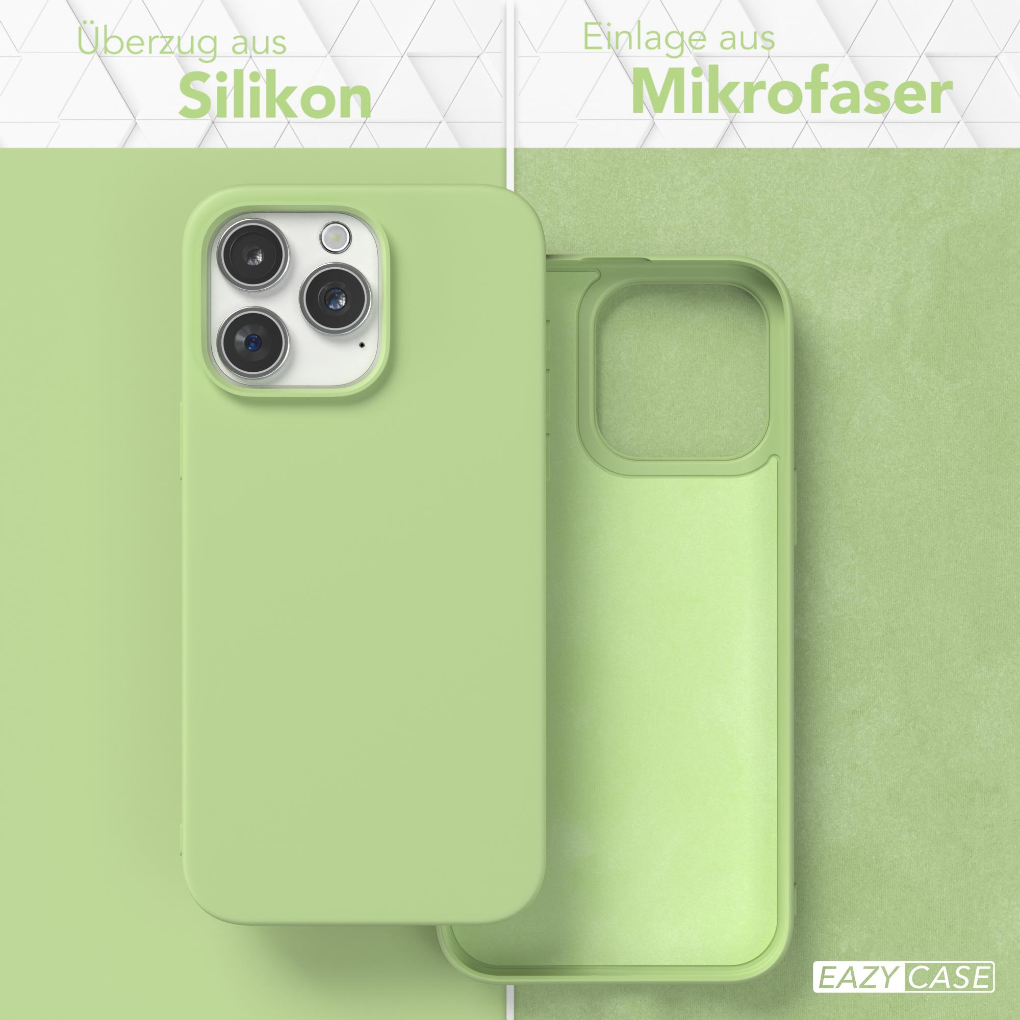 EAZY CASE TPU Grün Silikon iPhone Pro Max, Handycase Apple, Backcover, 15 Matt