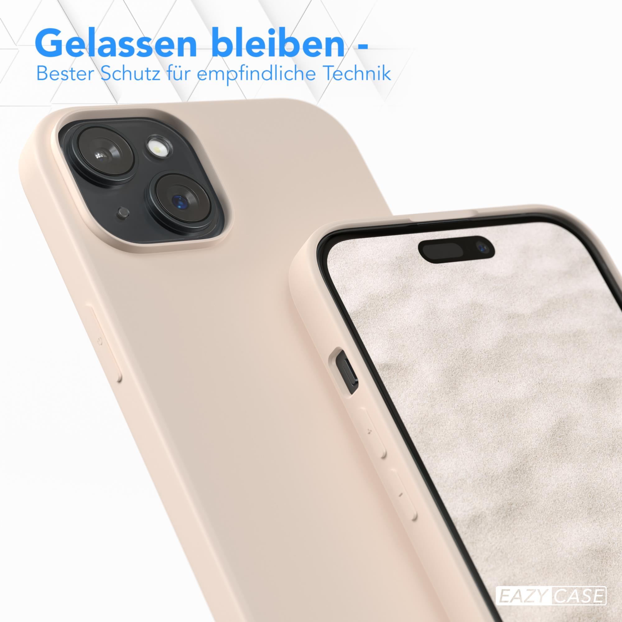 Rosa Handyhülle mit Handy. Text: Gelassen bleiben - Bester Schutz.
