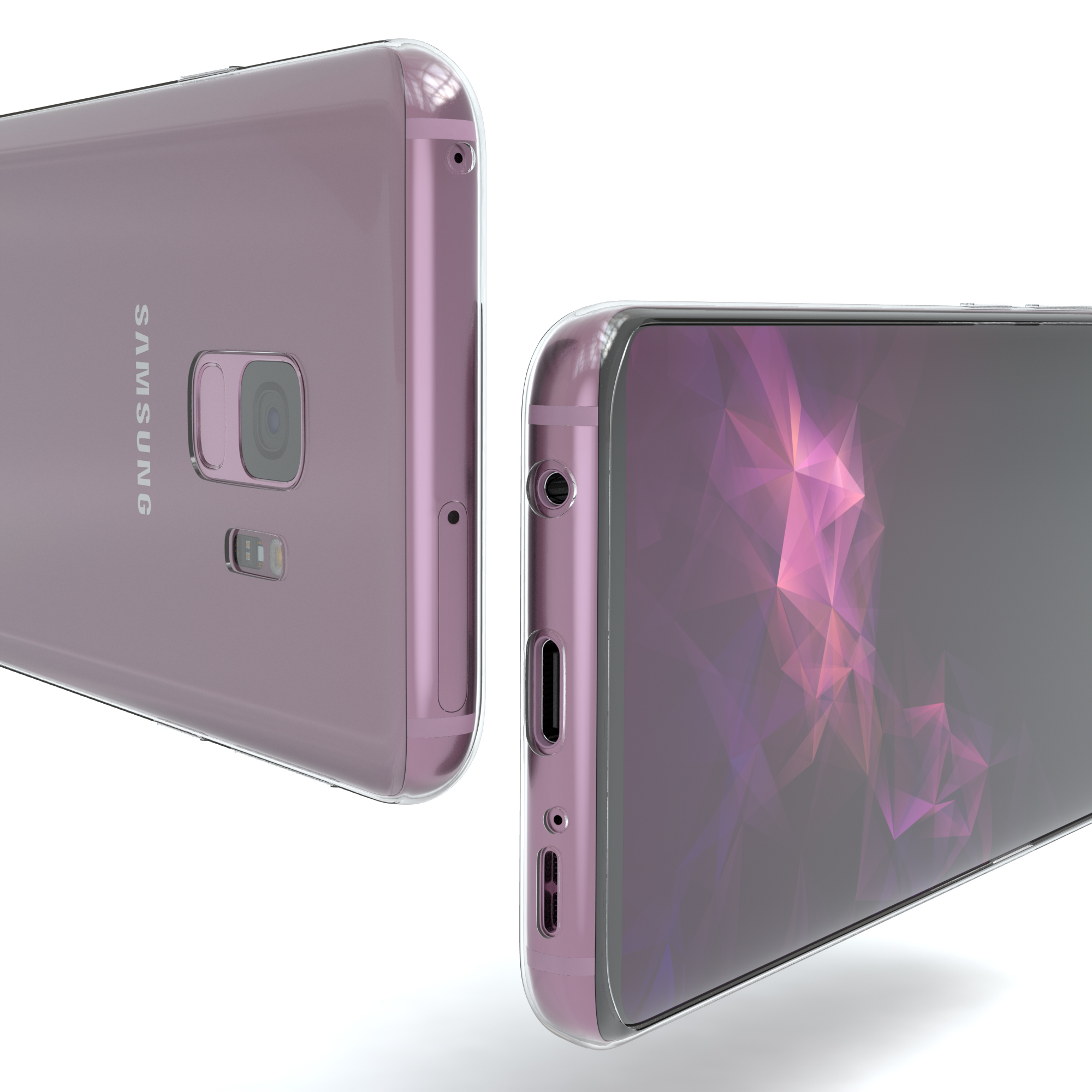 Case, Durchsichtig CASE Samsung, Galaxy Backcover, S9, Clear EAZY