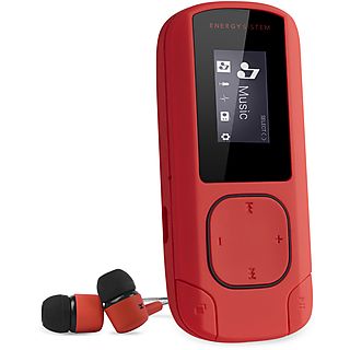 Reproductor MP3  - MP3 Clip ENERGY SISTEM, 8 GB, 10 h, Coral