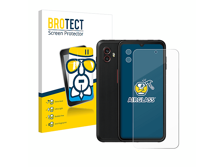 BROTECT Pro) Galaxy Schutzfolie(für klare Samsung 6 Xcover Airglass