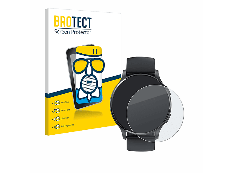 BROTECT Airglass matte Schutzfolie(für Fitpolo LW77) | Smartwatch Schutzfolien & Gläser