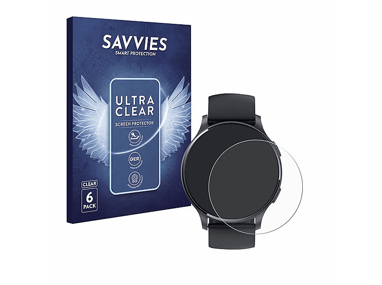 Savvies 6x Displayschutzfolien Für Polar M200 – Ultraklar, Kratzfest, Made In Germany