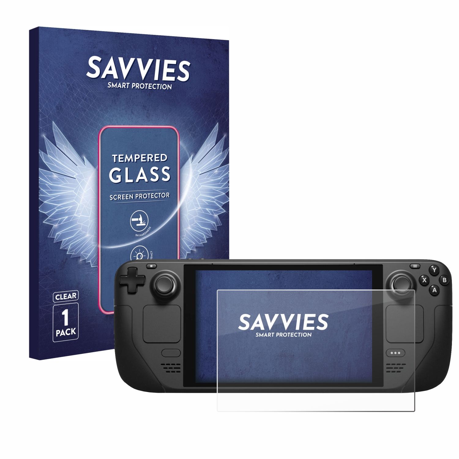 9H Schutzglas(für Deck) SAVVIES Valve klares Steam