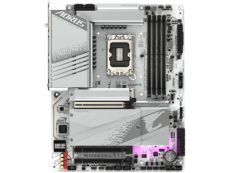 GIGABYTE GIGABYTE Z790 A ELITE AX ICE LGA1700 ATX Komponenten Motherboards Mainboards schwarz | Mainboard Intel Sockel 1700