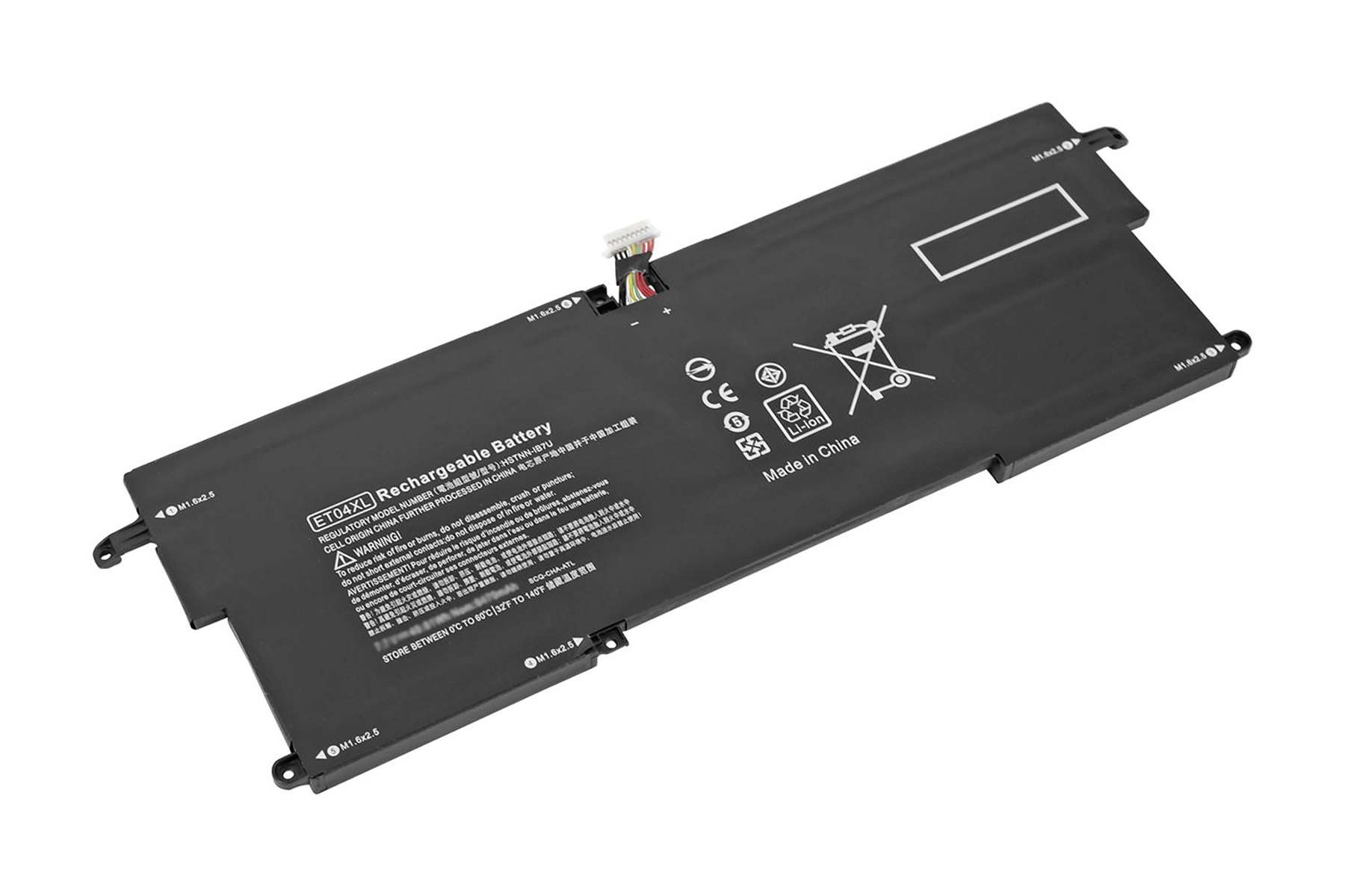 POWERSMART für HP 7.70 Serie Li-Polymer 1020 ET04XL EliteBook X360 Akku, G2 mAh Volt, 6470 Laptop
