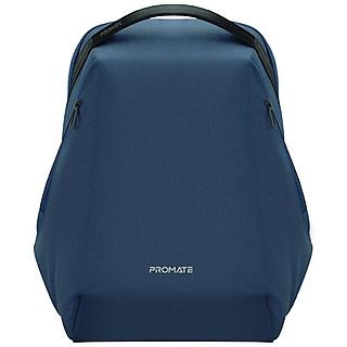Mochila para portátil  - Ecopack Compartimento acolchado portátil 15,6 pulgadas, Puerto USB, Compartimento Antirrobo PROMATE, Nailon Azul