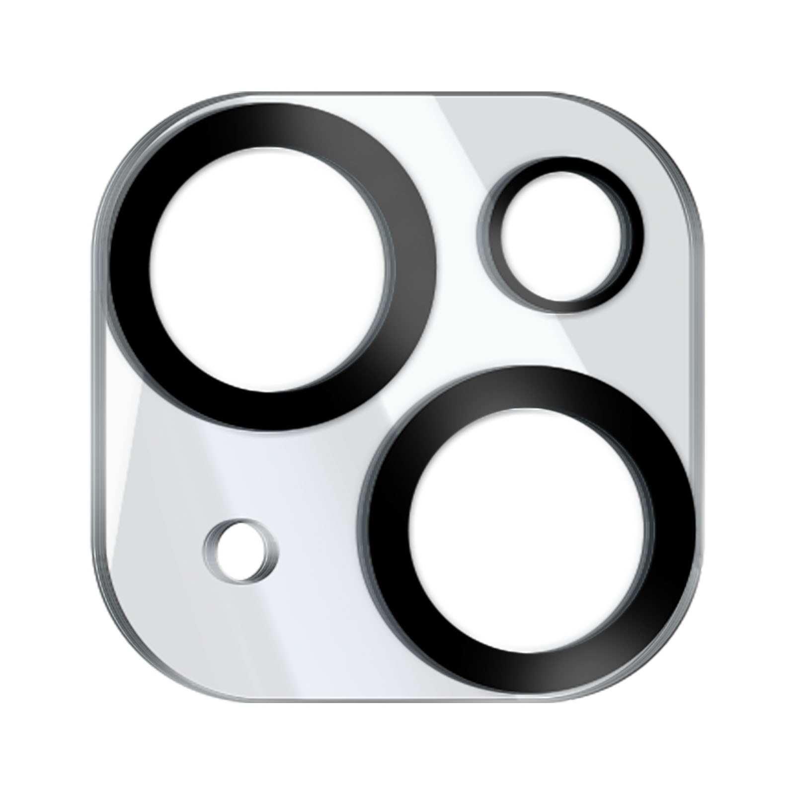 ENKAY 9H Glas Kamerafolie Plus) Rückkamera Folien(für 15 iPhone Apple