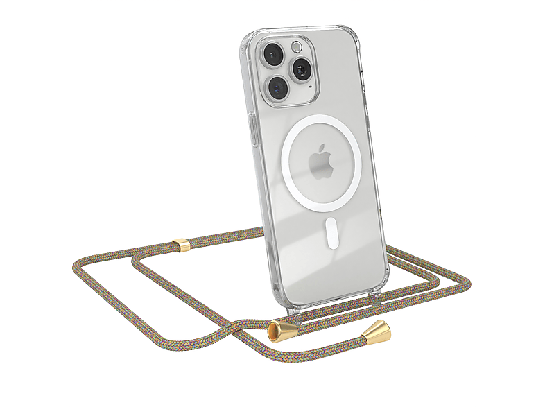 Bunt CASE Gold Handykette, Hülle Max, Clips Apple, EAZY Pro iPhone / Umhängetasche, mit Magsafe 15