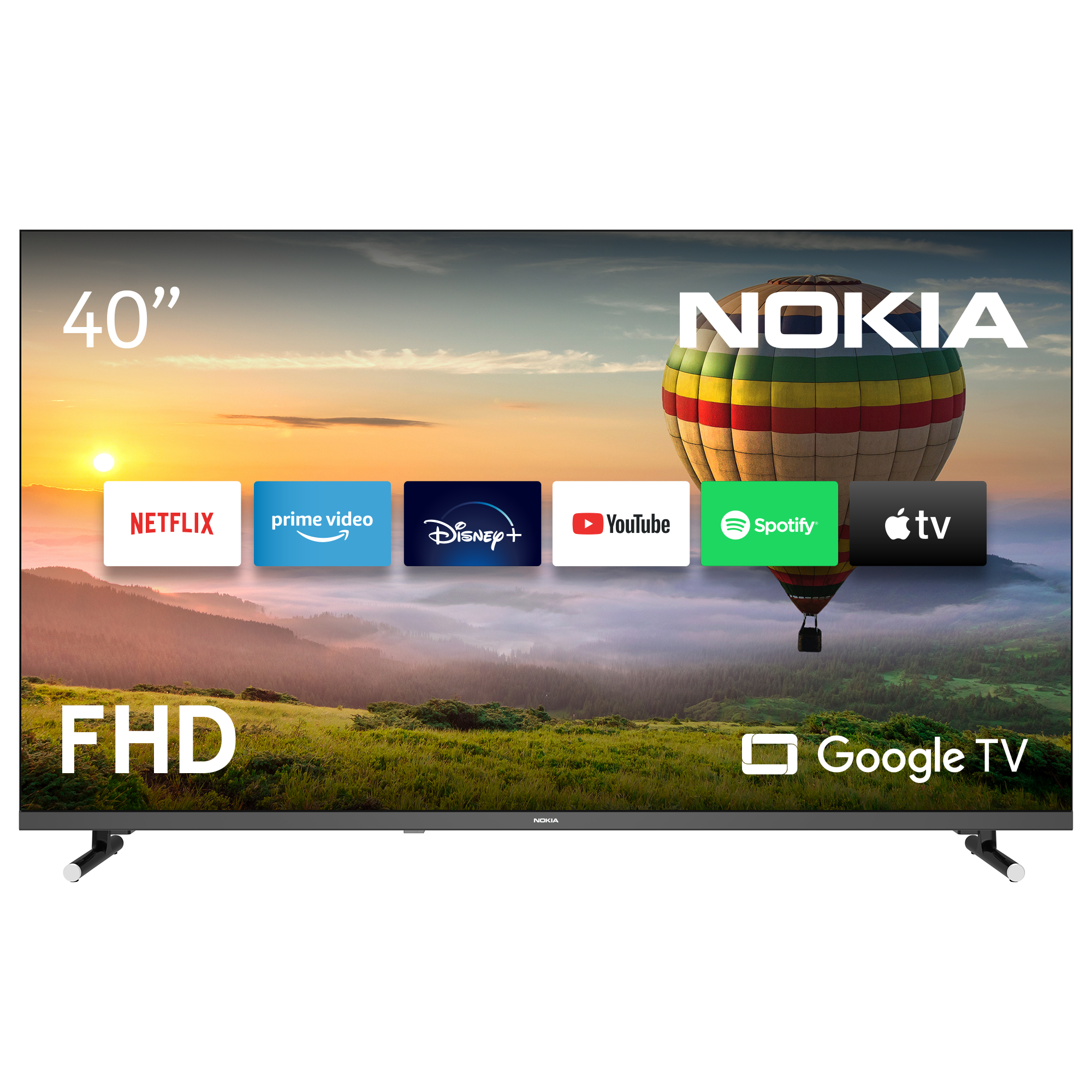 TV 101 NOKIA Zoll / FN40GE320 (Flat, Full-HD, SMART 40 TV) cm, LED