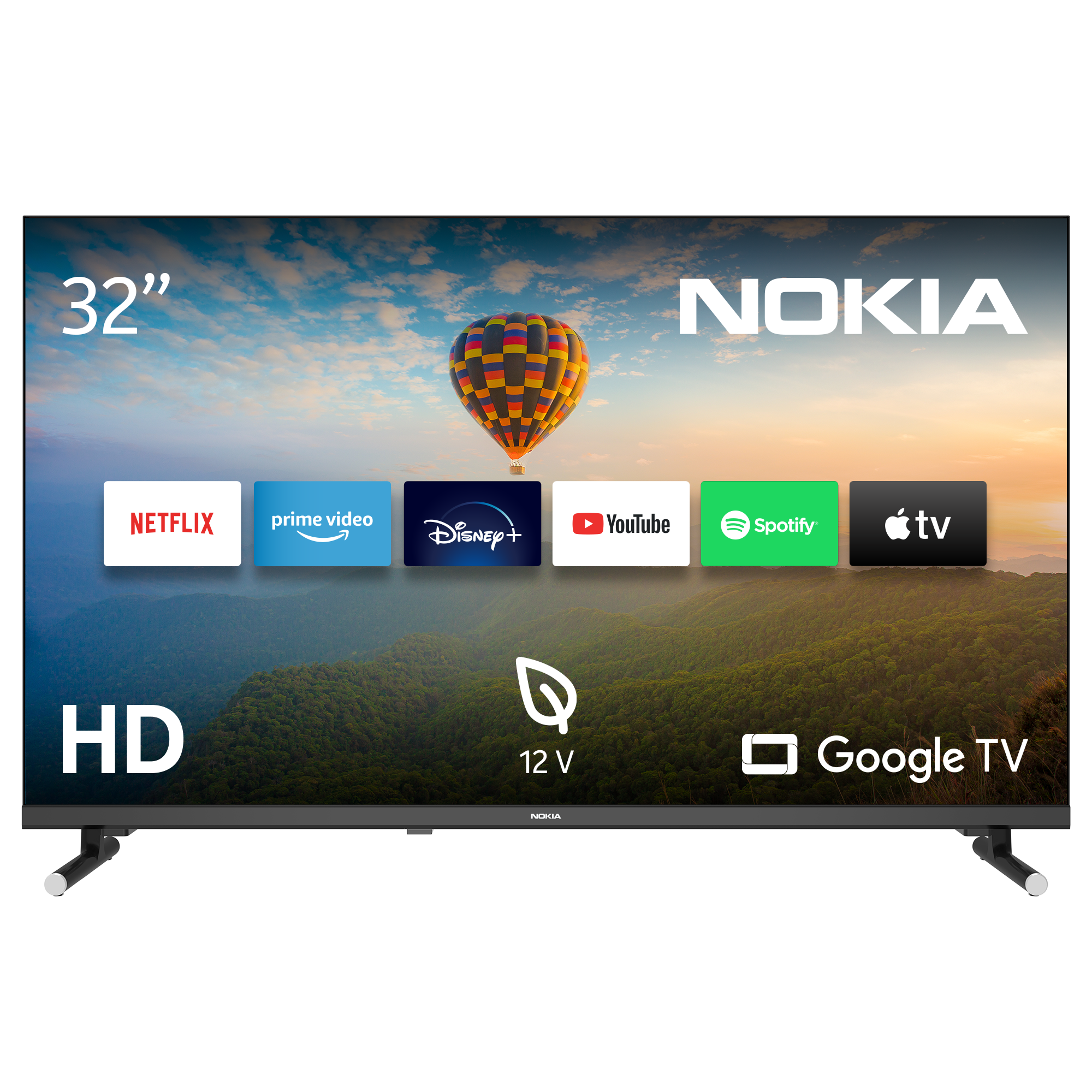 HD, Zoll 32 / SMART cm, TV, 81 NOKIA Android) TV (Flat, HN32GE320C LED