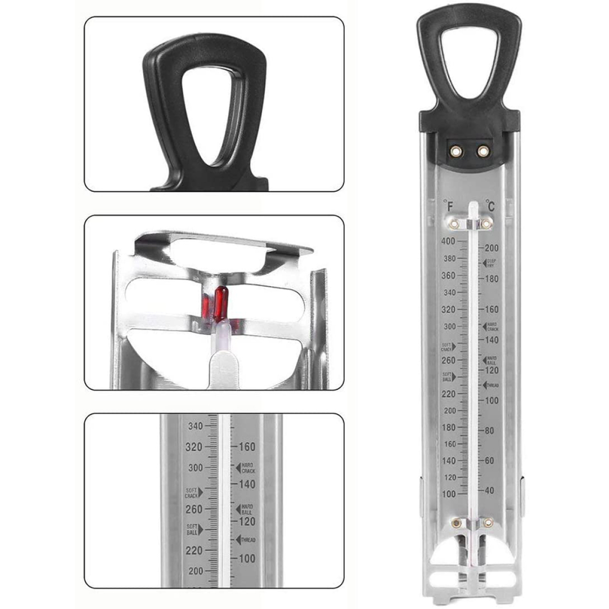 Doppelskalenanzeige ELKUAIE Fahrenheit, Küchenthermometer