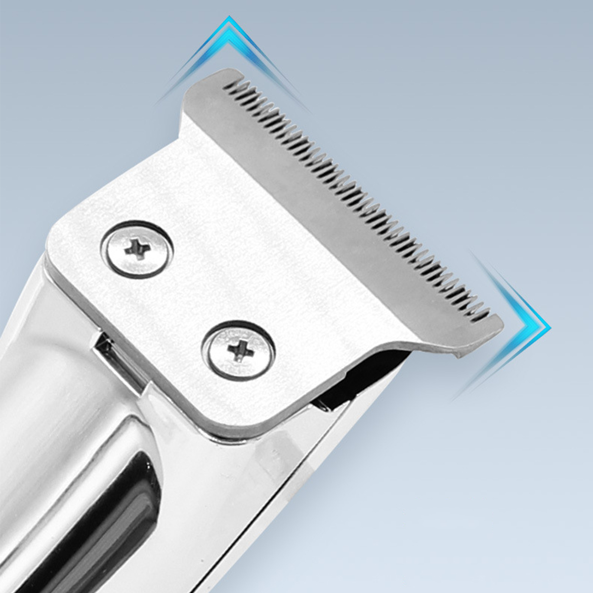 Elektrischer Haarschneidemaschine Friseur|Schmierkopf BRIGHTAKE Silber Elektrischer Drücker|Geräuscharm|Langlebigkeit
