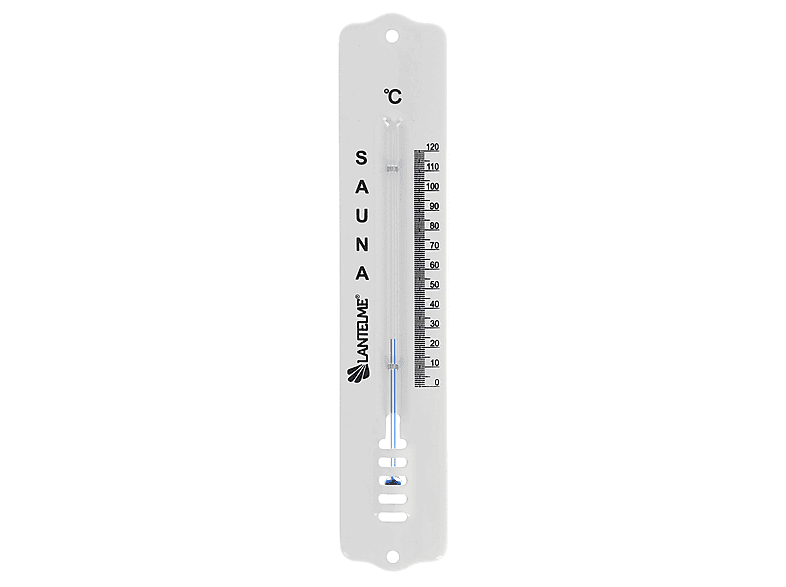 120 LANTELME Grad Sauna Metall Thermometer