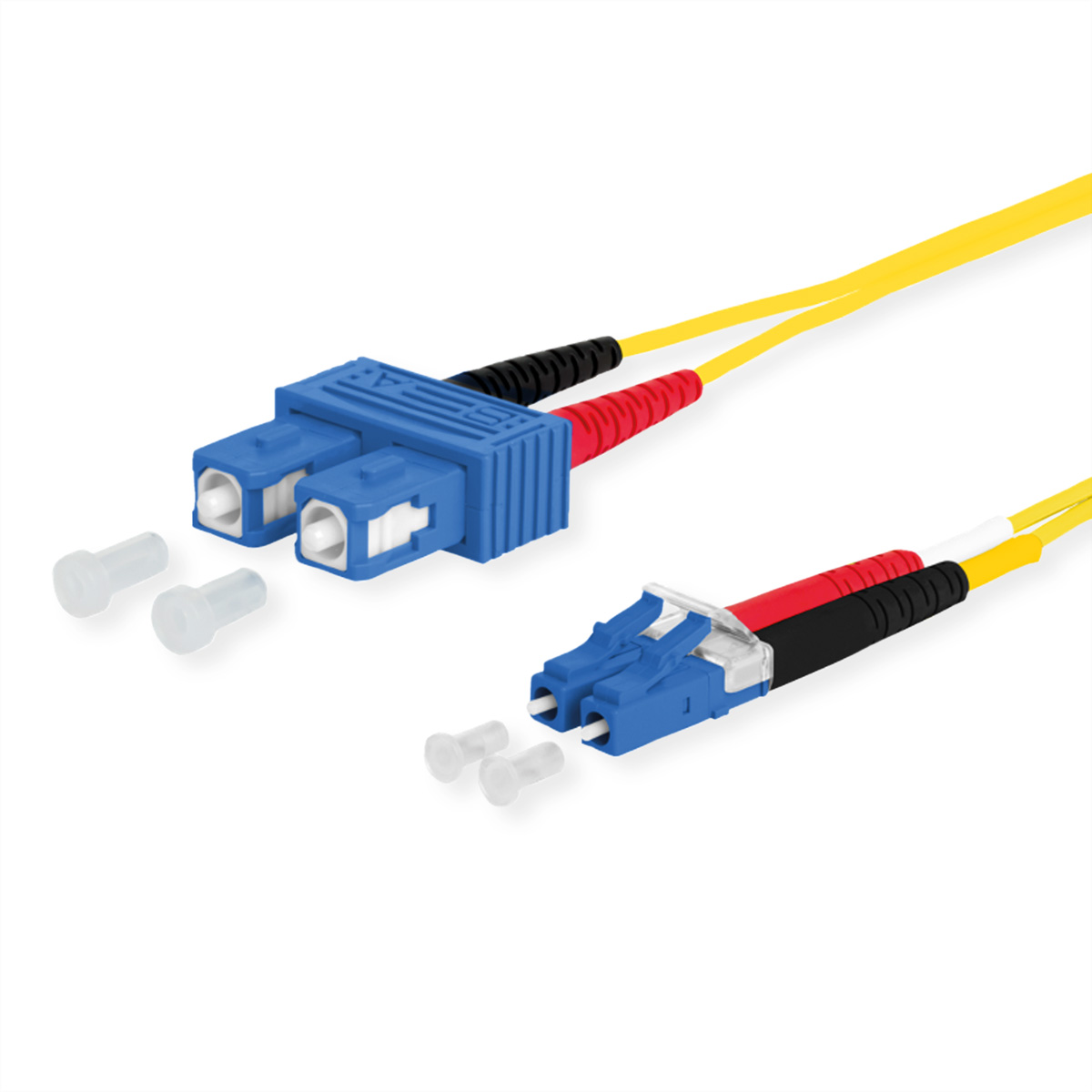 METZ OpDAT Patchkabel m 15 SC-D/LC-D OS2, Netzwerkkabel