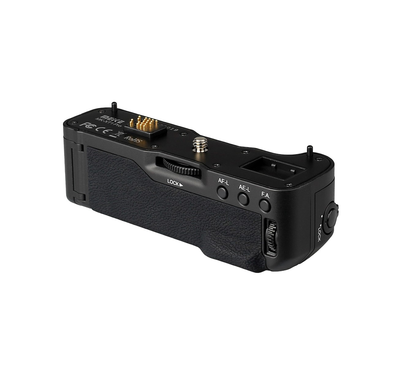 Funk-Timer-Fernauslöser Fujifilm ähnlich Black mit Batteriegriff VG-XT1, Funk-Timer-Fernauslöser, Batteriegriff mit X-T1 MEIKE