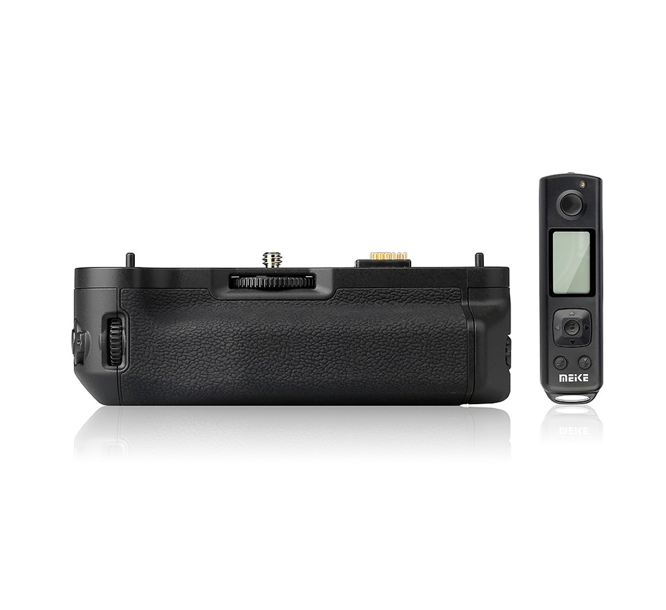 Funk-Timer-Fernauslöser Fujifilm ähnlich Black mit Batteriegriff VG-XT1, Funk-Timer-Fernauslöser, Batteriegriff mit X-T1 MEIKE