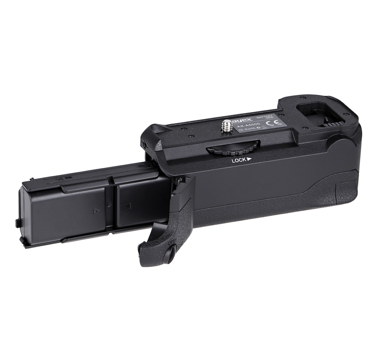 optimal Hochformat-Fotografie, für Batteriegriff, Sony AYEX ähnlich Black A6500 Batteriegriff VG-A6500