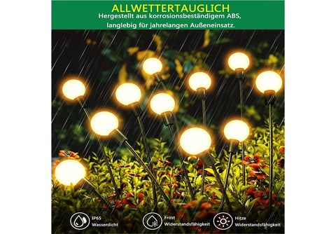 Solarbetriebene Tanzende Glühwürmchen Gartendekoration Leuchten