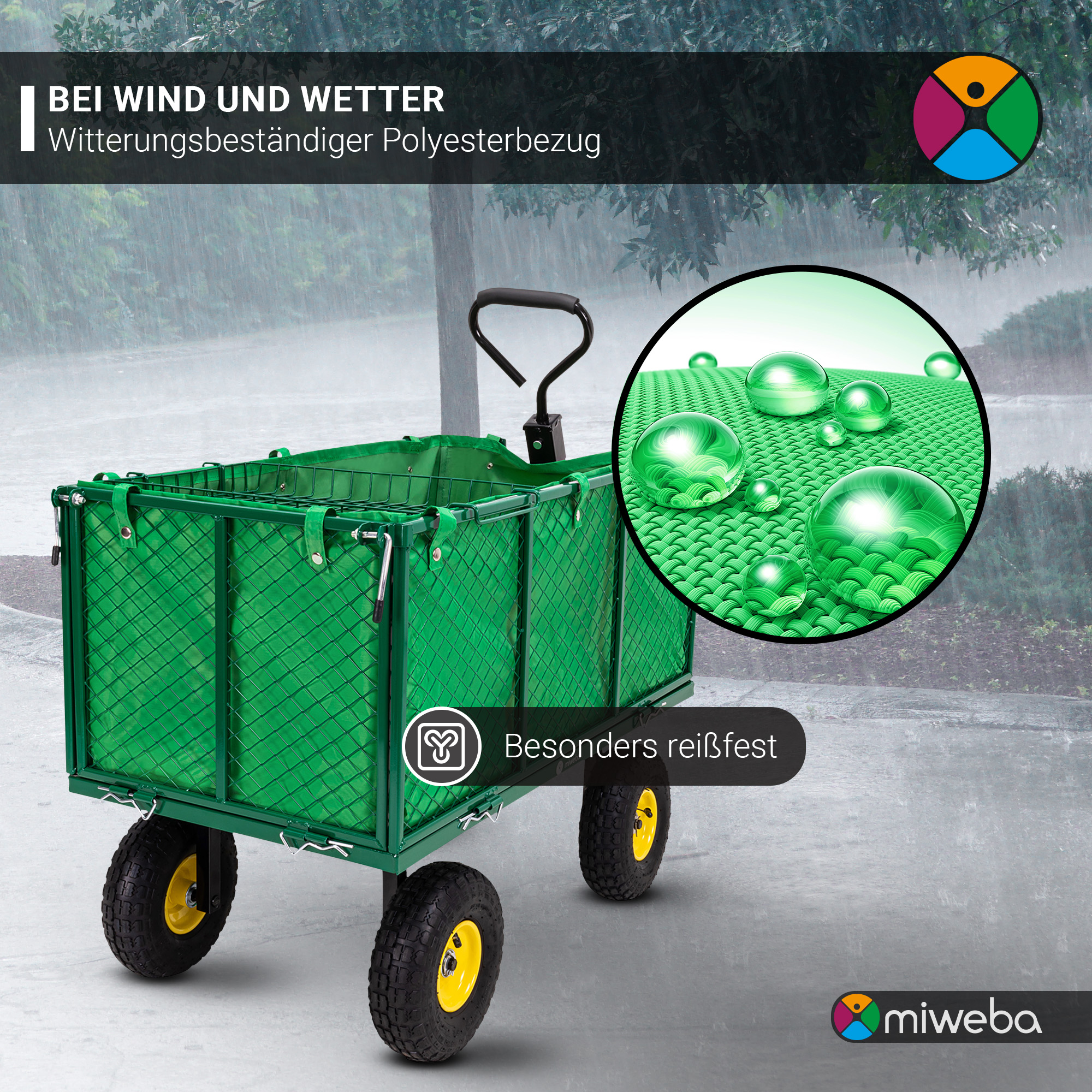 Grün Bollerwagen, MB-550 MIWEBA