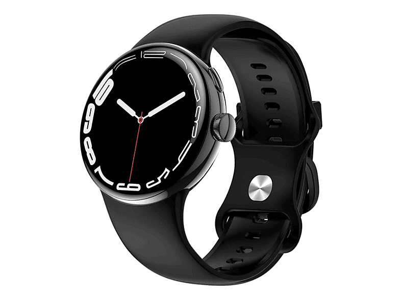 CARNEO HR+ Smartwatch, Schwarz Matrixx Schwarz,