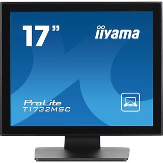 Monitor - IIYAMA T1732MSC-B1S, 17 ", XGA, 5 ms, 60 Hz, Negro