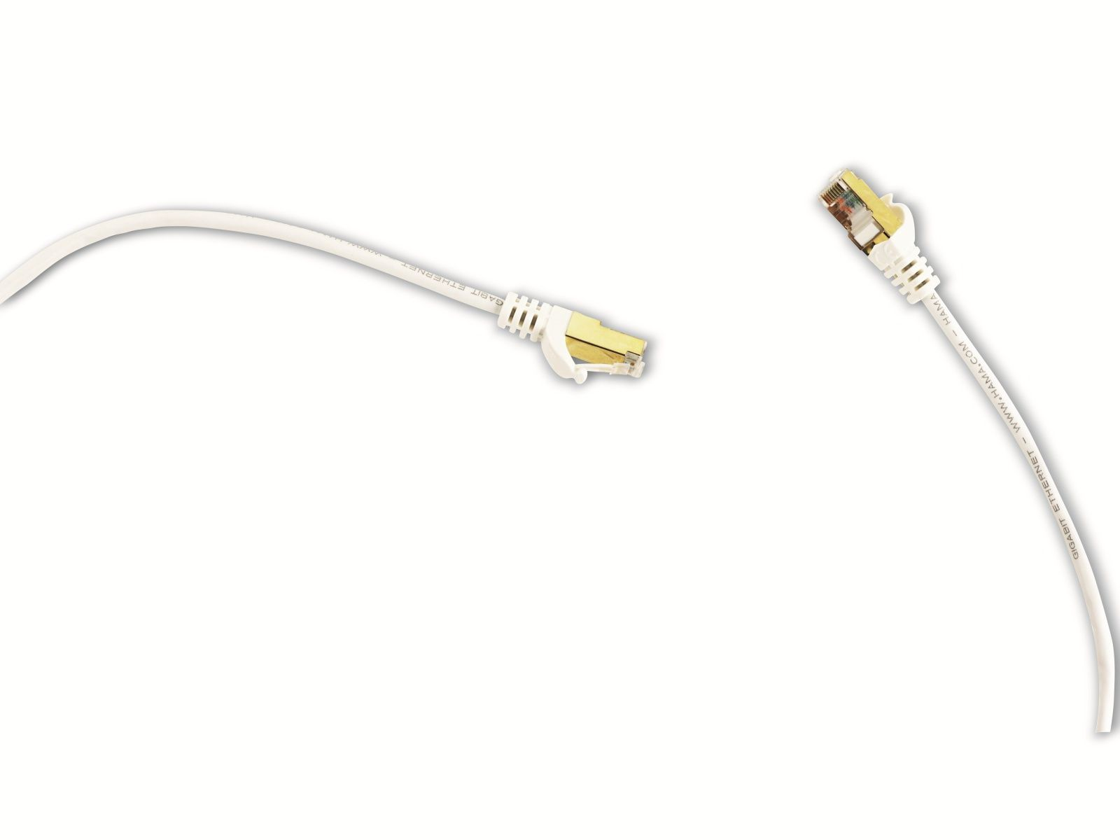 Netzwerkkabel 3 3 weiß, m Kabel, m, HAMA 125265, CAT.5e