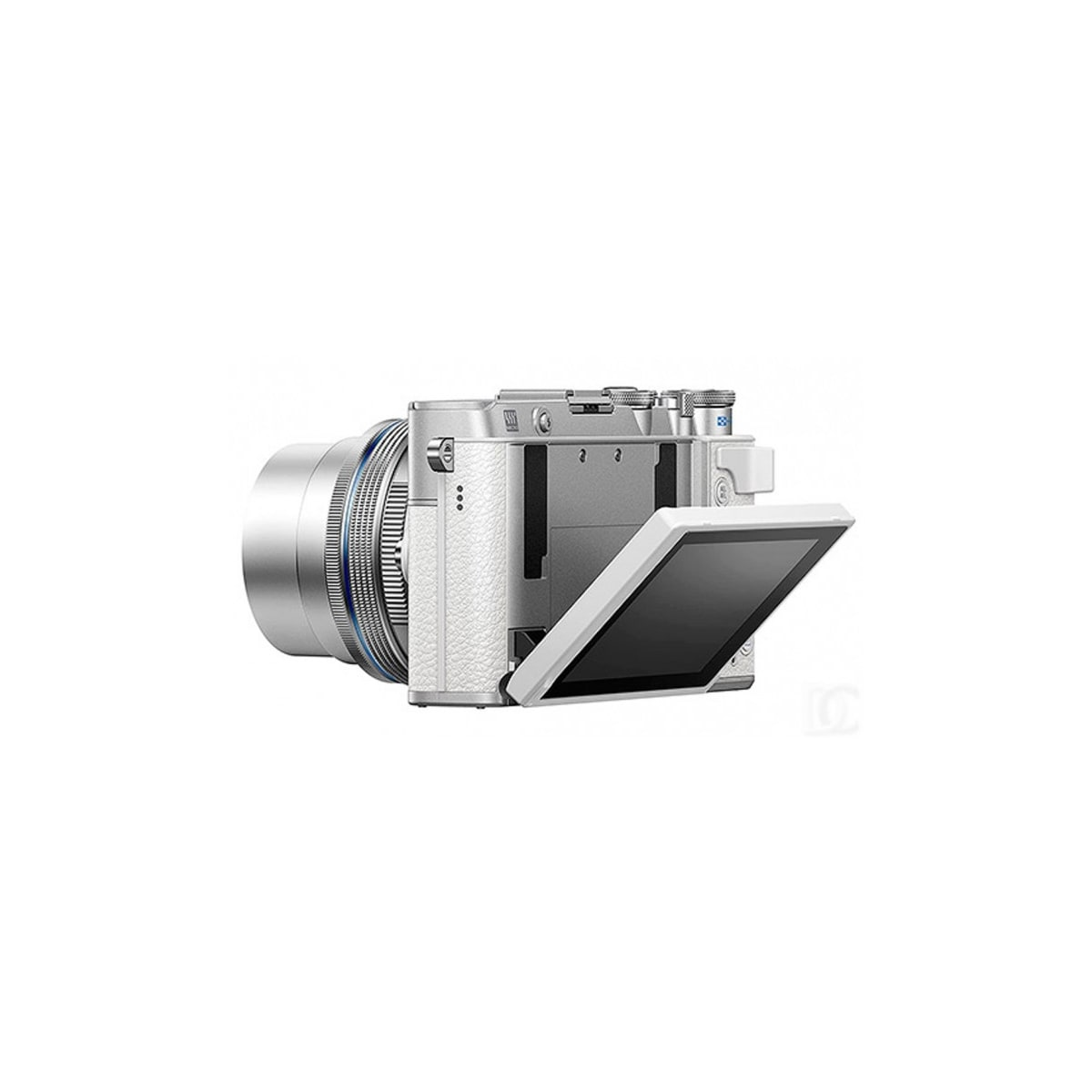 Silber/Weiß OLYMPUS Systemkamera V205111WE000