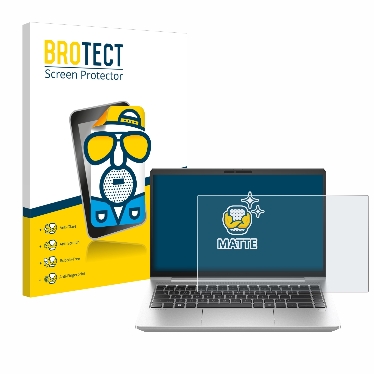 G10) 445 BROTECT ProBook HP Schutzfolie(für matte