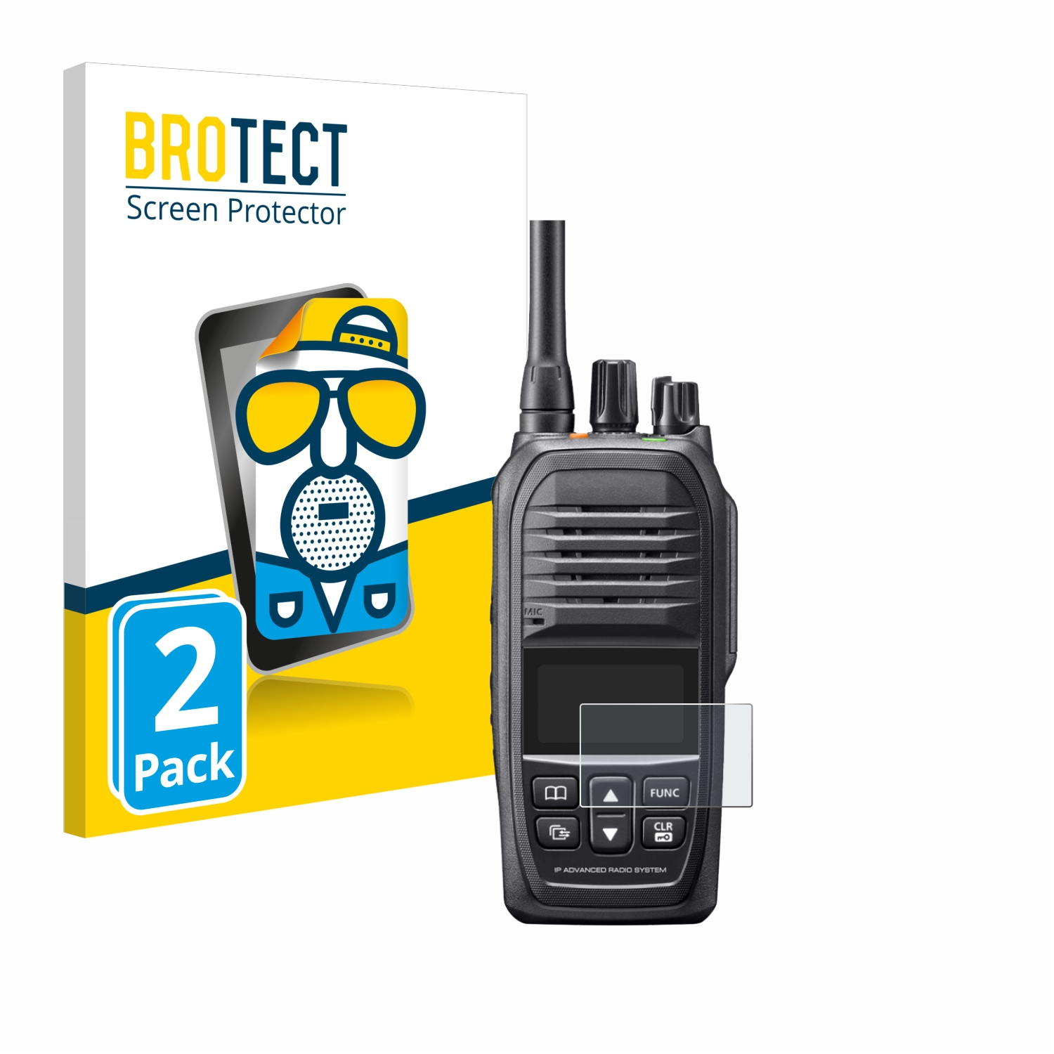 BROTECT 2x matte Icom IP730D) Schutzfolie(für