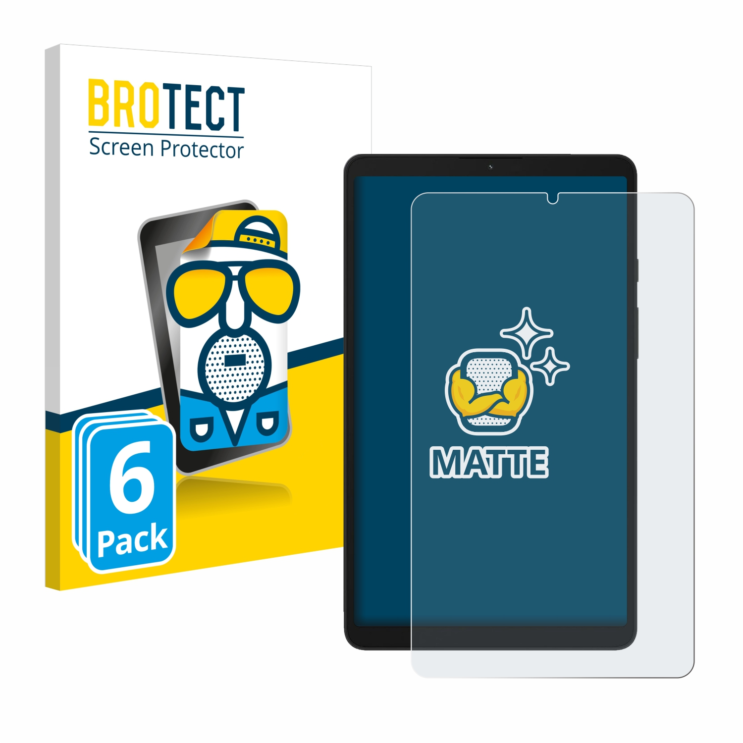 BROTECT 6x matte WiFi) Tab Galaxy A9 Samsung Schutzfolie(für