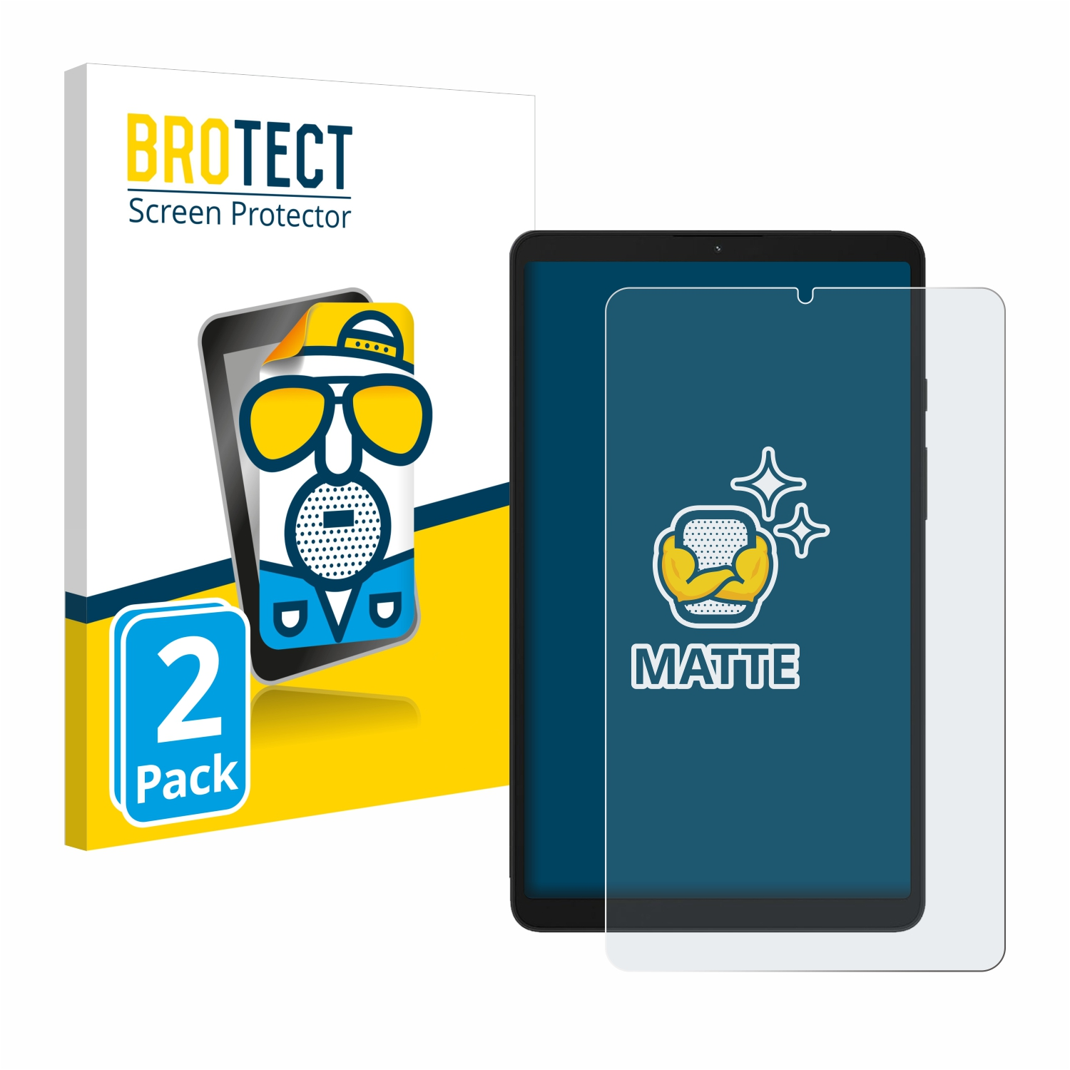 LTE) 2x Galaxy Samsung A9 BROTECT matte Tab Schutzfolie(für