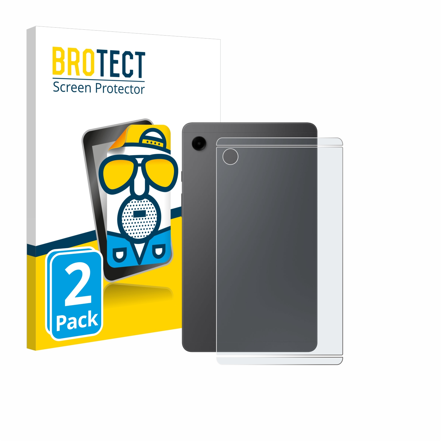 2x Galaxy Schutzfolie(für LTE) matte BROTECT A9 Samsung Tab