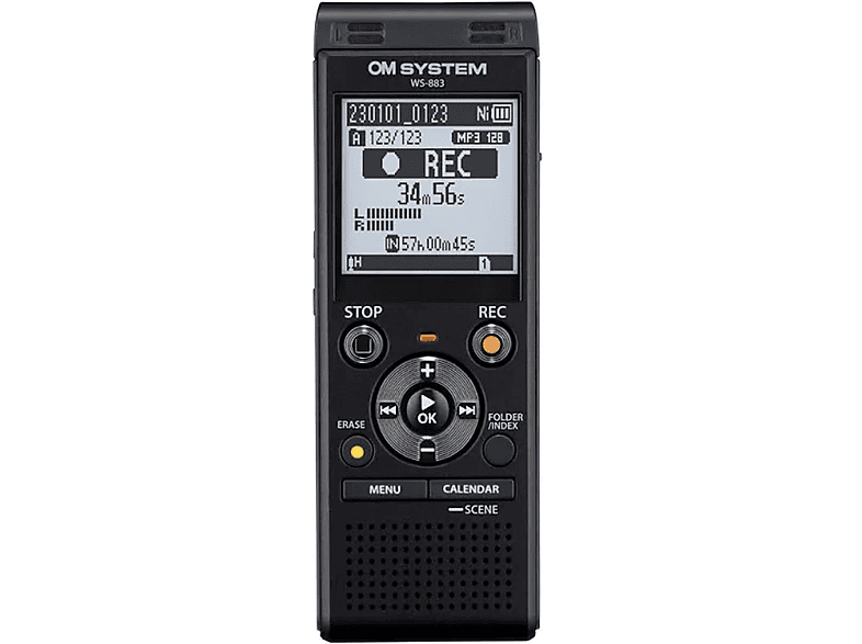 OLYMPUS WS 883 8GB Voice Rekorder, Schwarz MediaMarkt