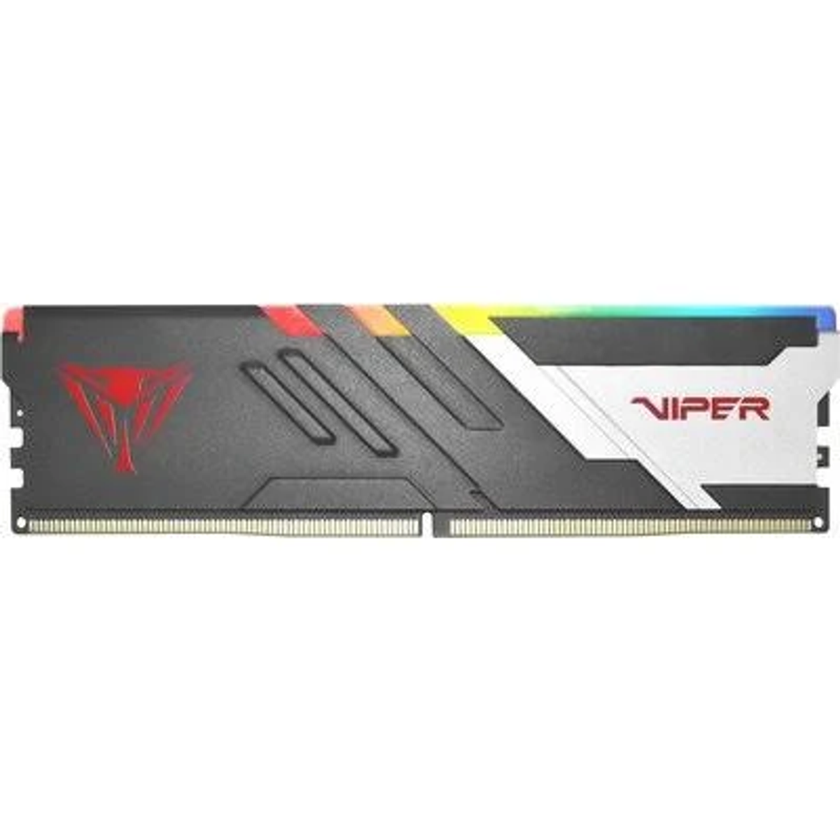 Viper RAM-Riegel. Schwarzer Körper, weiße Oberseite mit rotem Logo und RGB.