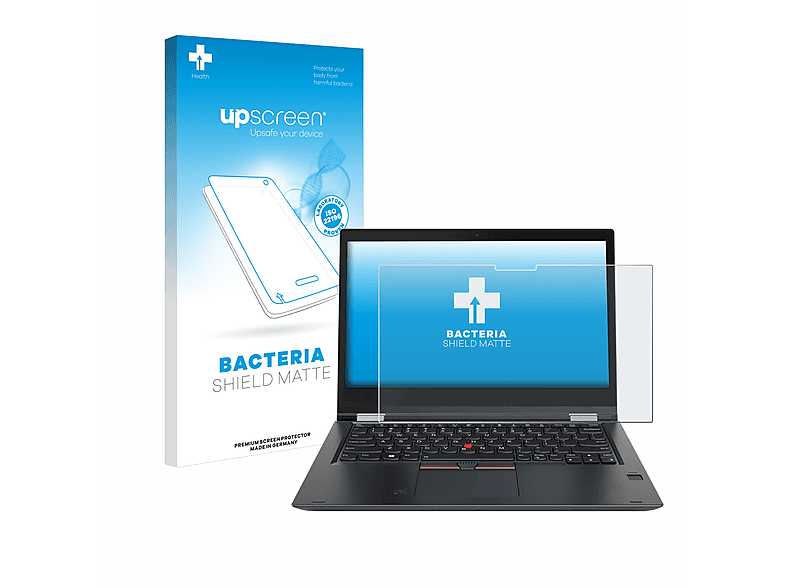 UPSCREEN ThinkPad Yoga antibakteriell Lenovo entspiegelt Schutzfolie(für X380) matte