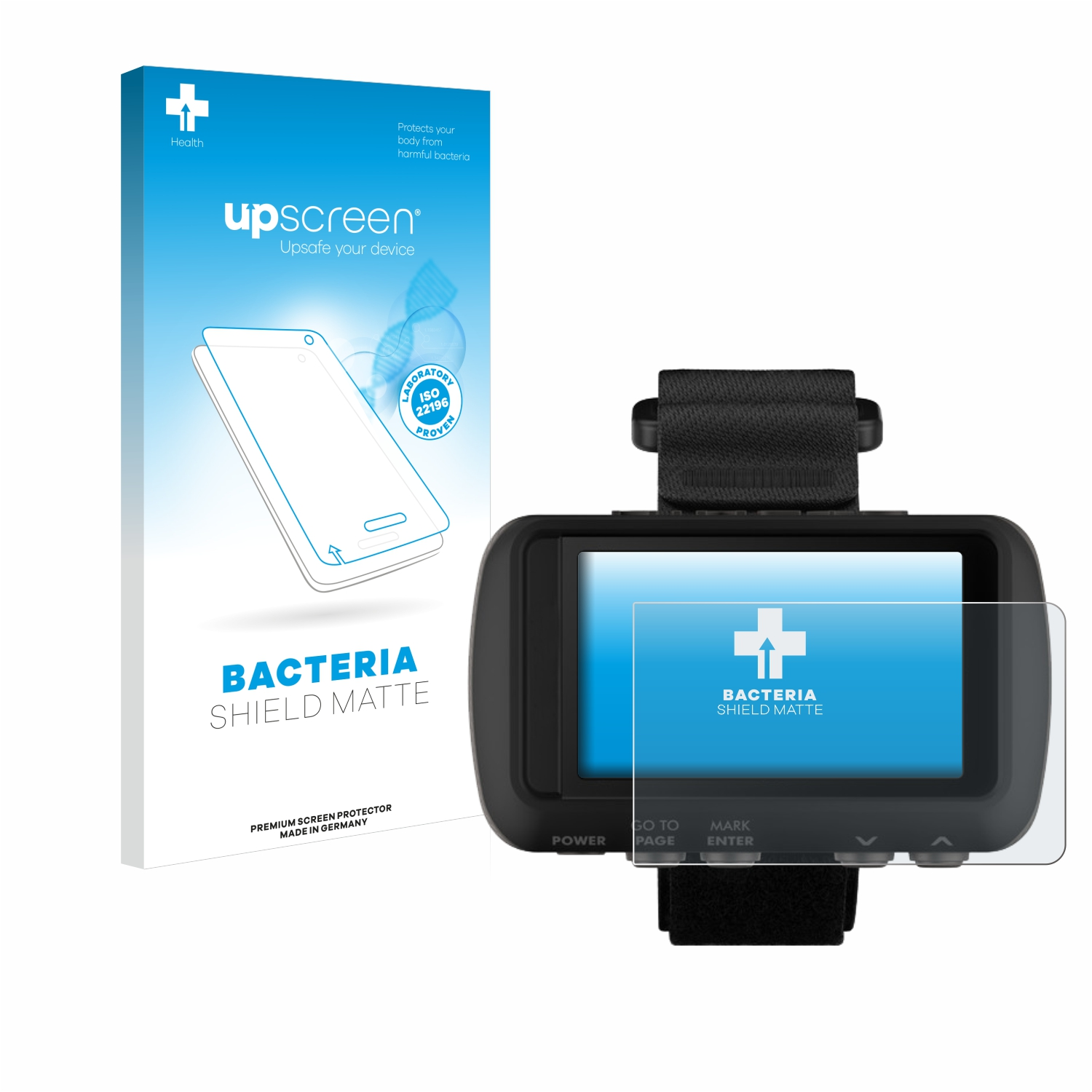 Foretrex entspiegelt antibakteriell Garmin matte 601) Schutzfolie(für UPSCREEN