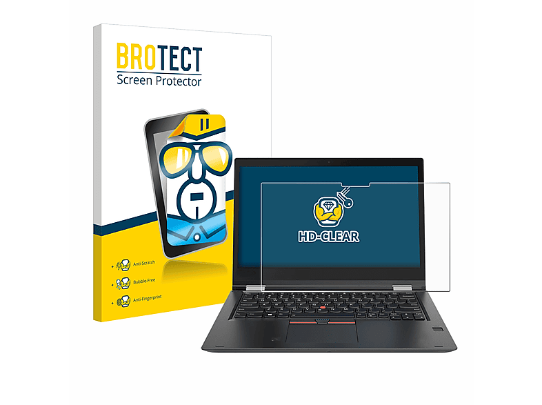 BROTECT klare Schutzfolie(für Lenovo ThinkPad Yoga X380) | Pflege & Schutz