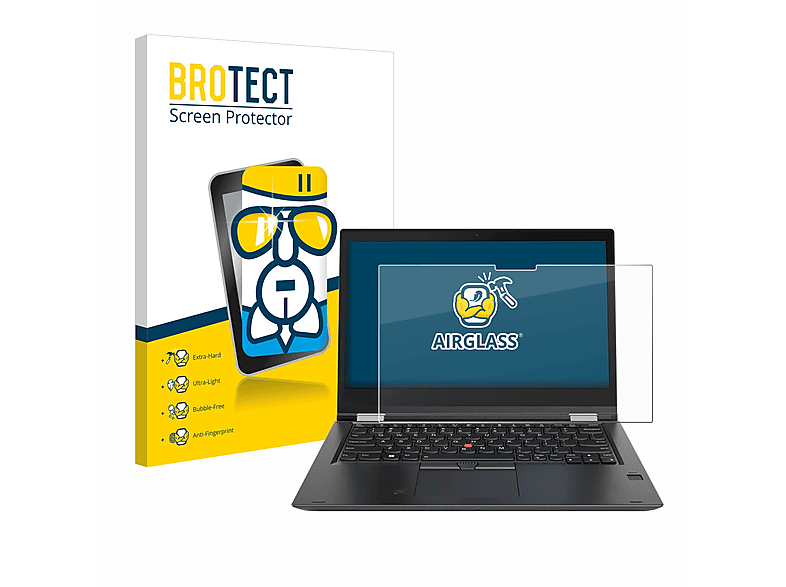 BROTECT Airglass klare Schutzfolie(für Lenovo ThinkPad Yoga X380)