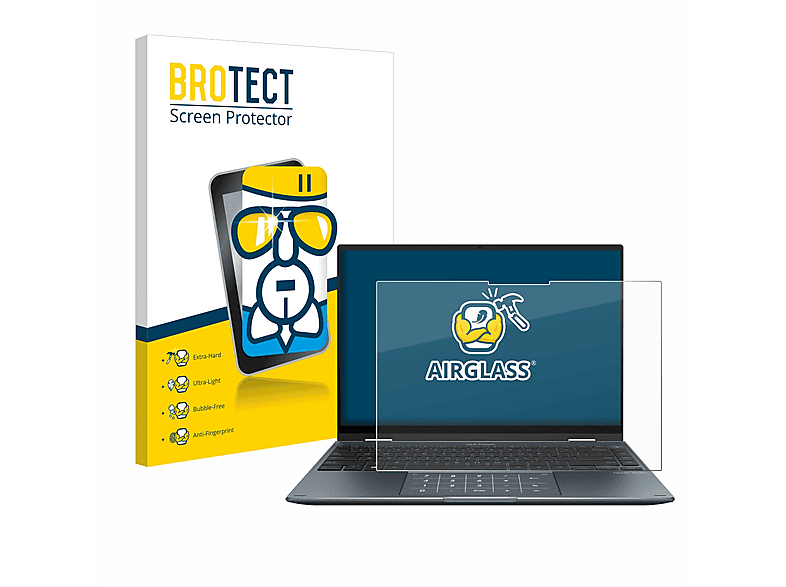brotect Pellicola Protettiva Opaca per ASUS Rog Flow X13 2022 Pellicola Protettiva Anti-Riflesso