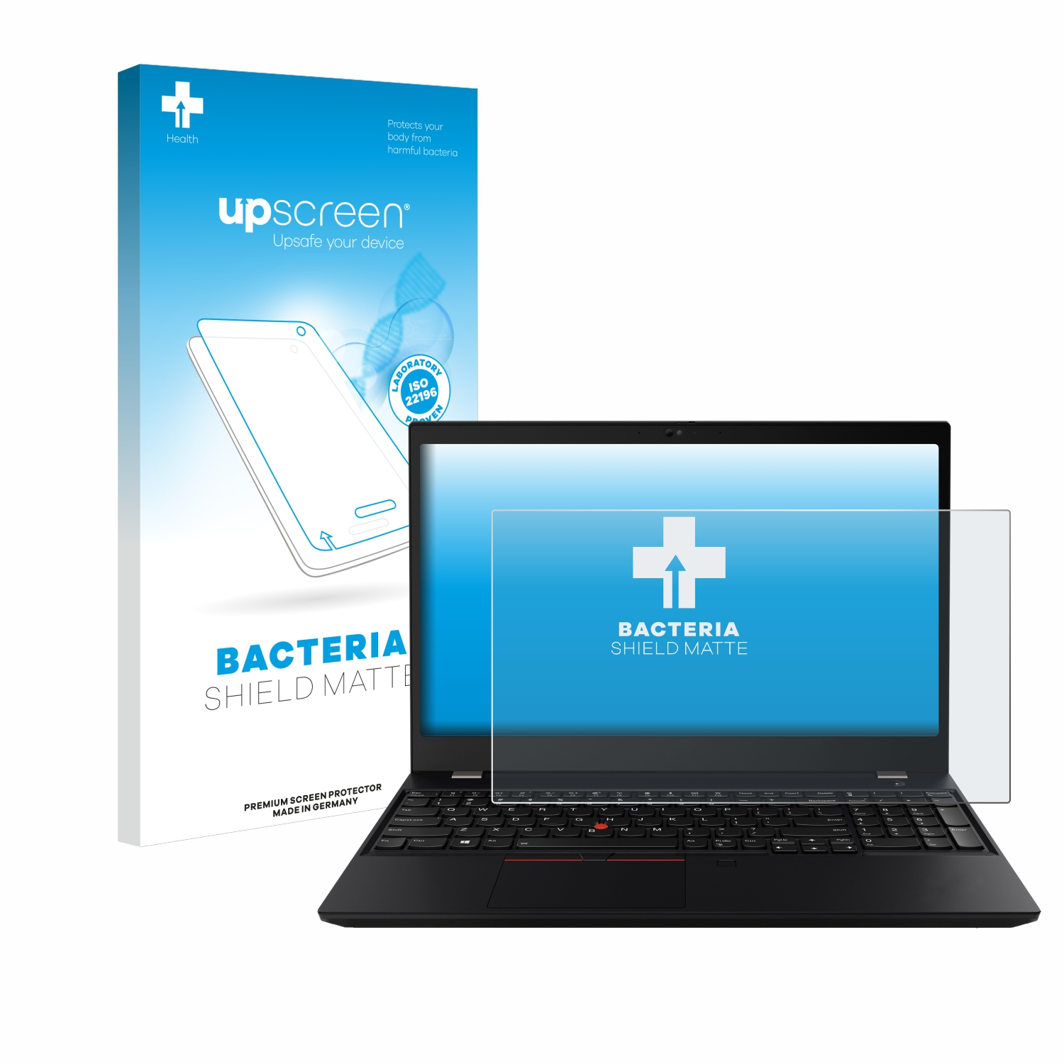Schutzfolie(für ThinkPad UPSCREEN matte antibakteriell Lenovo entspiegelt T15)